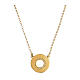 Collana Circum dorata zirconi bianchi Agios argento s3