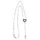 Chapelet Non Farti Rubare la Speranza Agios argent 925 rhodié s4