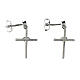 Agios Illumina drop earrings, 925 silver and white rhinestones s3