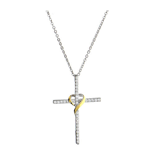 Kette von Agios, Illumina, 925er Silber, weiße Zirkone 1