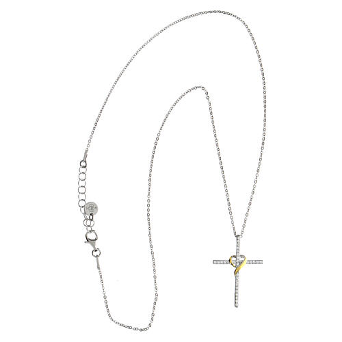 Kette von Agios, Illumina, 925er Silber, weiße Zirkone 5