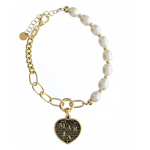 Precem Agios silver natural pearl bracelet 1