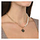 Precem necklace by Agios, pearls and gold plated heart s2