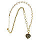 Precem necklace by Agios, pearls and gold plated heart s4