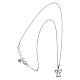 Angelus Agios necklace with cut-out angel, rhodium-plated 925 silver s4