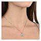 Collana Angelus angelo cuore argento rodiato Agios s2