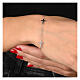 Pulsera Lumina plata zircones blancos negros Benedictus s2