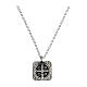 Collier Crucis Benedictus argent 925 Agios s1