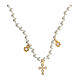 Aureum necklace, Agios Gioielli, pearls and gold plated 925 silver s1