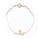 Bracciale O Sacrum Cor rosé zirconi bianchi Agios s1