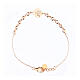 Bracciale O Sacrum Cor rosé zirconi bianchi Agios s3