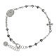 Bracciale argento rodiato Miracolosa zirconi Benedictus s4