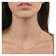 Collana rosé argento 925 Agios s2