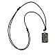 Collar Benedictus placa Pater plata 925 s4