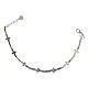 Bracciale Argento 925 croce zirconi bianchi s3