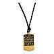 Collana Pater argento 925 dorato Benedictus s3