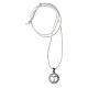 Lanyard necklace with tau cross, 925 silver, Agios s3