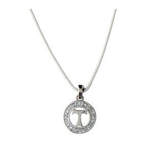 Collier corde Tau argent 925 Agios