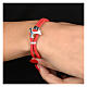 Bracciale Tau cordino rosso Agios s2