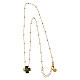 Collana rosario Agios Pater argento 925 dorato s4