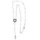 Beatitudinem necklace rosary, 925 silver, Agios Gioielli s4