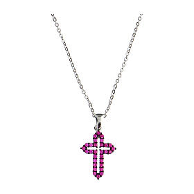 Collana Agios croce argento 925 