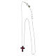 Collana croce forata argento 925  s5