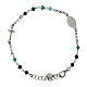 Agios turquoise stones bracelet in 925 silver s2