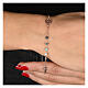 Pulsera Agios rosada multicolor celeste plata 925 s2