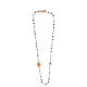 Collana Agios rose' multicolor celeste argento 925  s4