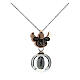 Agios bola pregnancy necklace, 0.8 in angel caller of rosé 925 silver s1