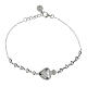 Benedictus Sacred Heart bracelet rhodium-plated 925 silver white zircons s3