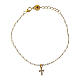 Bracciale oro Agios microsmalti bianchi zirconi arg 925 s1
