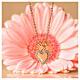 Collana sacrum cor rose' zirconi bianchi Agios arg 925  s4
