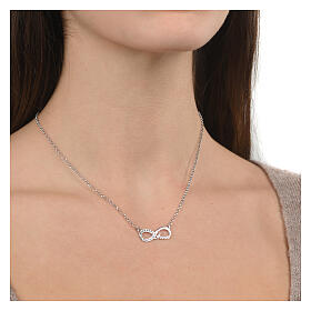 Infinitum necklace, 925 silver, Agios