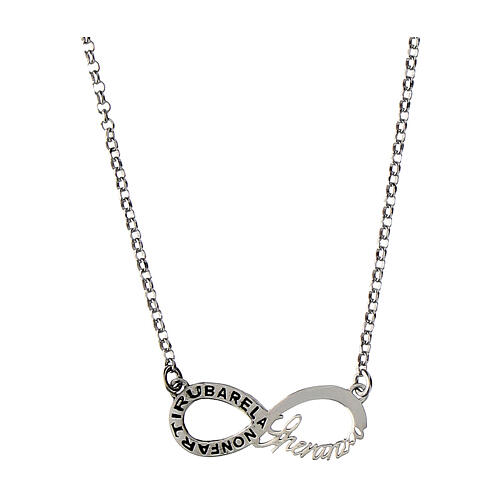 Infinitum necklace, 925 silver, Agios 1