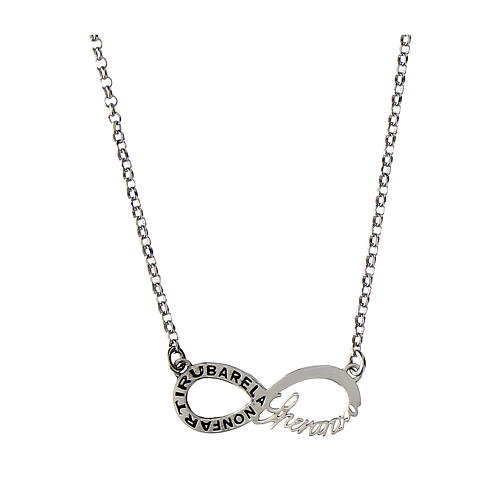 Collier Infinitum argent 925 Agios 1