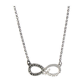Infinity necklace 925 silver Agios