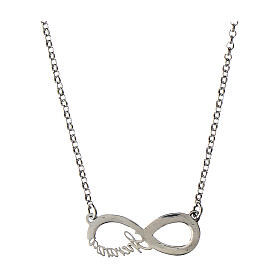 Infinity necklace 925 silver Agios