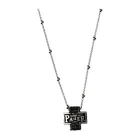 Agios Pater necklace, 925 silver