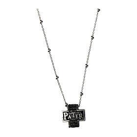 Collana Pater Agios argento 925 