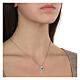 Agios necklace with Sacred Heart, 925 silver s2