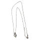 Agios necklace with Sacred Heart, 925 silver s5