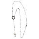 Agios 925 silver cross rosary necklace s3