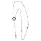 Agios 925 silver cross rosary necklace s4