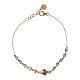 Bracciale Sacro Cuore argento 925 placcato rosé Agios s1