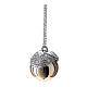 Agios bola pregnancy necklace, angel caller of rosé 925 silver with silver detail s2