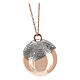 Collana Agios Chiama angeli argento 925 rosé s2