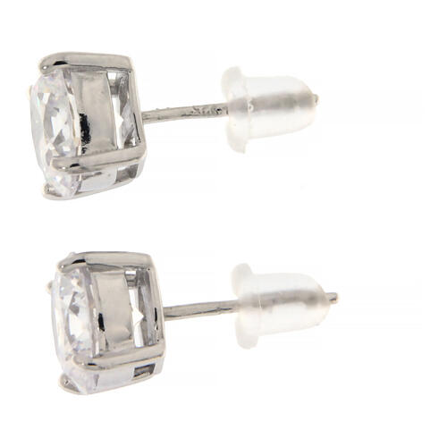 Boucles d'oreilles AMEN point lumineux 8 mm 3