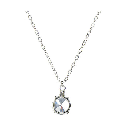 Collier AMEN point lumineux argent 925 3